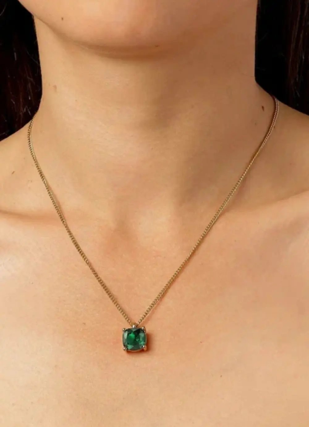 Фото Колье Dyrberg Kern MANNY SG EMERALD 370001