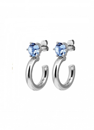 QUINTE SS LIGHT BLUE серьги 480079