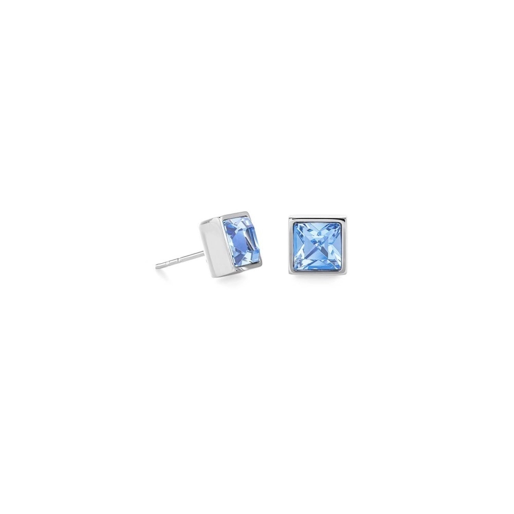 Фото Серьги Light Blue-Silver Coeur de Lion 0500/21-0741