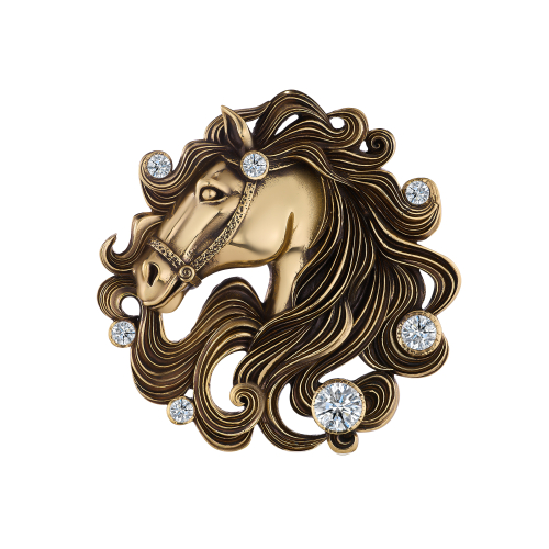 Брошь CAVALLO Fiore di Firenze SP3208 Брошь CAVALLO Fiore di Firenze SP3208