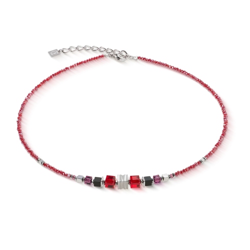 Фото Колье Red-Silver Coeur de Lion 3044/10-0317