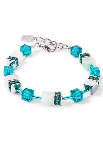 Фото Браслет Dark Green-Silver Coeur de Lion 4010/30-0548