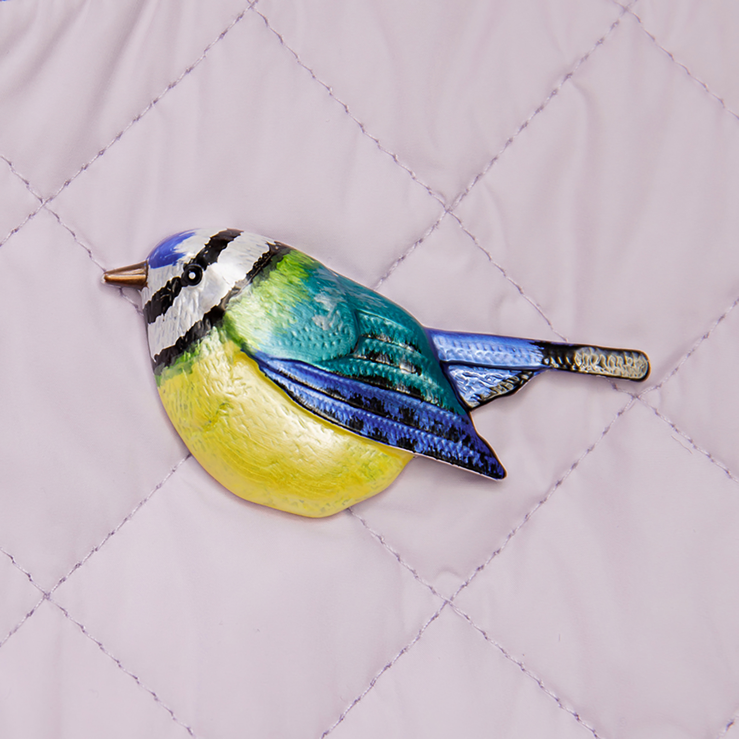 Фото Брошь Птичка Fiore Luna Classic XZ1241.23 BL/S