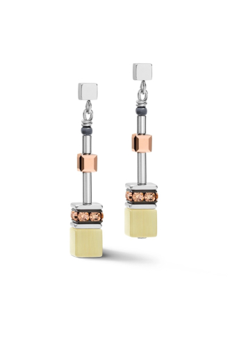 Фото Серьги Olive-Peach Coeur de Lion 5012/21-0922