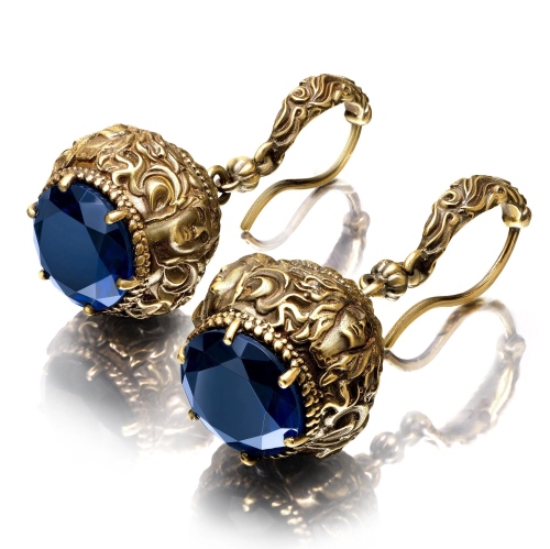 Фото Серьги TEATRO DEI VOLTI Fiore di Firenze OR3391 BLU