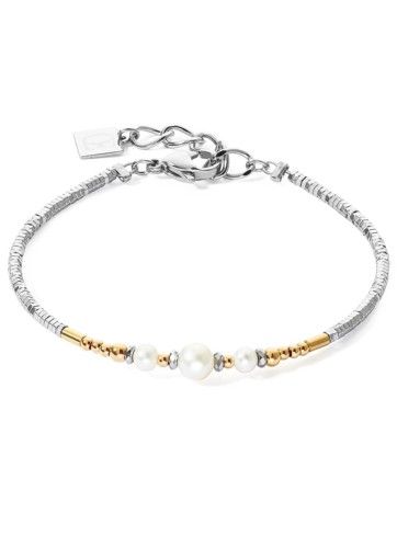 Фото Браслет White bicolor Coeur de Lion 1117/30-1426