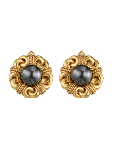 Фото Серьги Turbante Fiore di Firenze GOR001-26240 ANTRACITE 1029