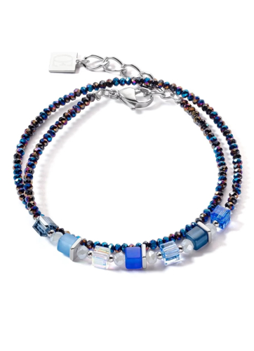 Фото Браслет Joyful Colours Dark Blue Coeur de Lion 4564/30-0700
