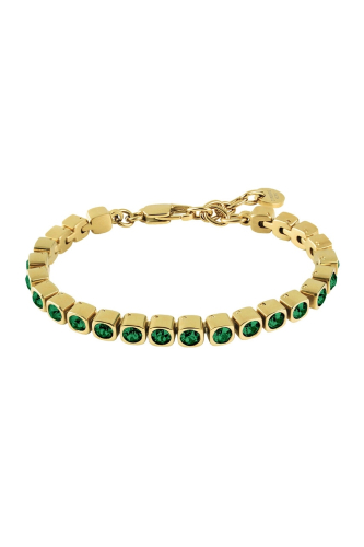 Браслет CORY SG EMERALD GREEN Dyrberg Kern 390091