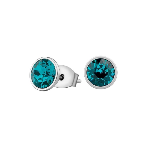 Пусеты Indicolite Fiore Luna SWE298 IN S