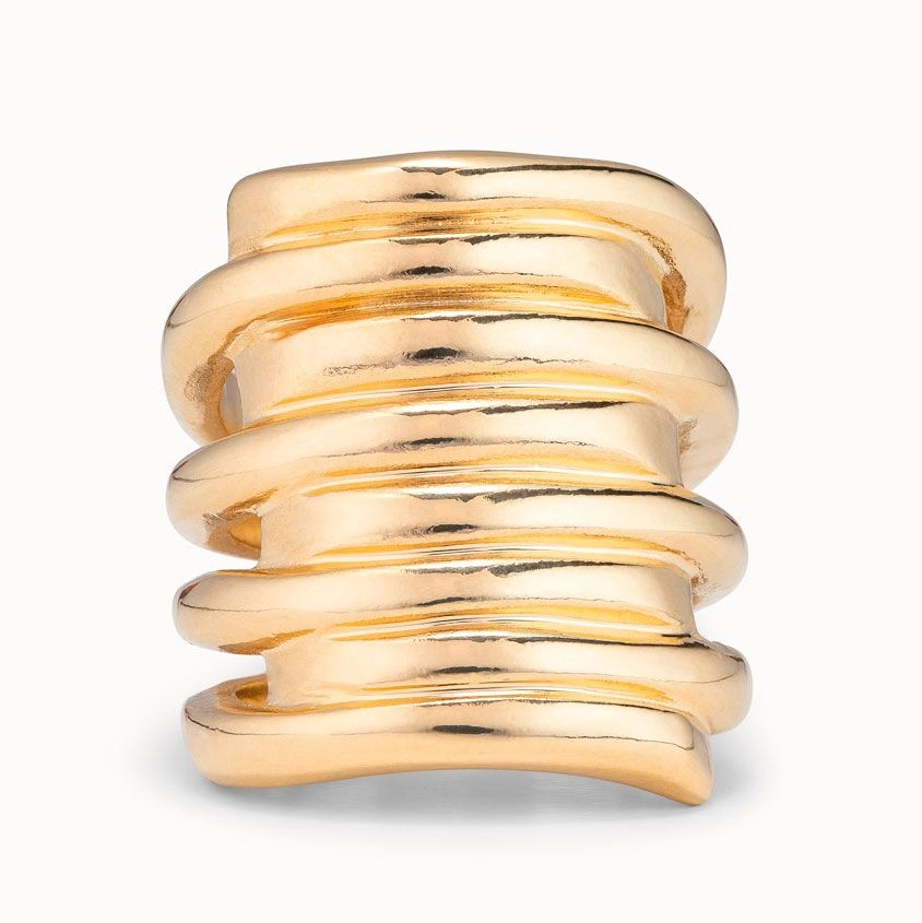 Кольцо Tornado с золотом UNOde50 ANI0302ORO000XL
