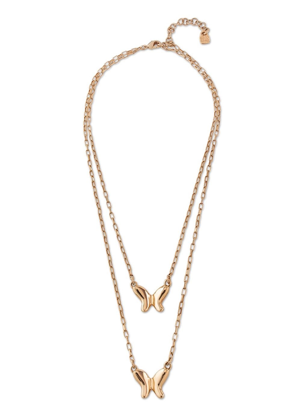 Ожерелье Doublefly с золотом UNOde50 COL1861ORO0000U