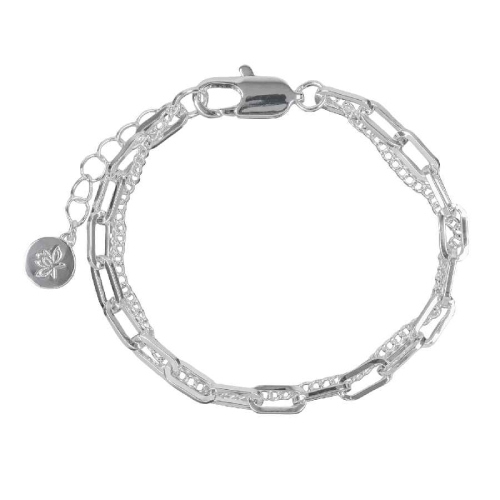 Браслет Twice Сarabiner Fiore Luna CL6104 S