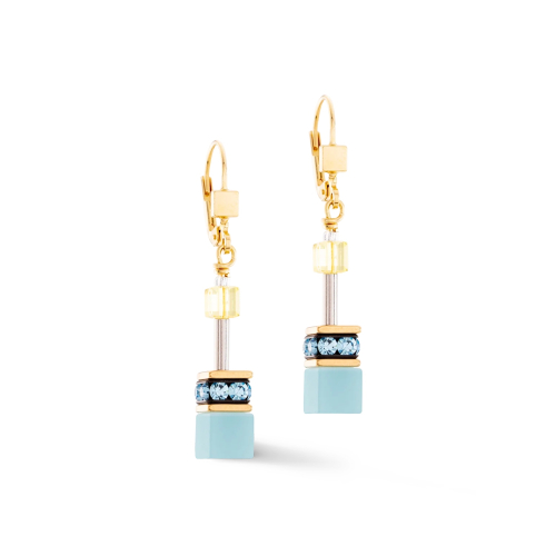 Фото Серьги Turquoise-Yellow Coeur de Lion 2838/20-0601