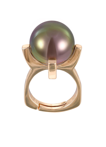 Кольцо Madreperla MP02001034 brown/gold