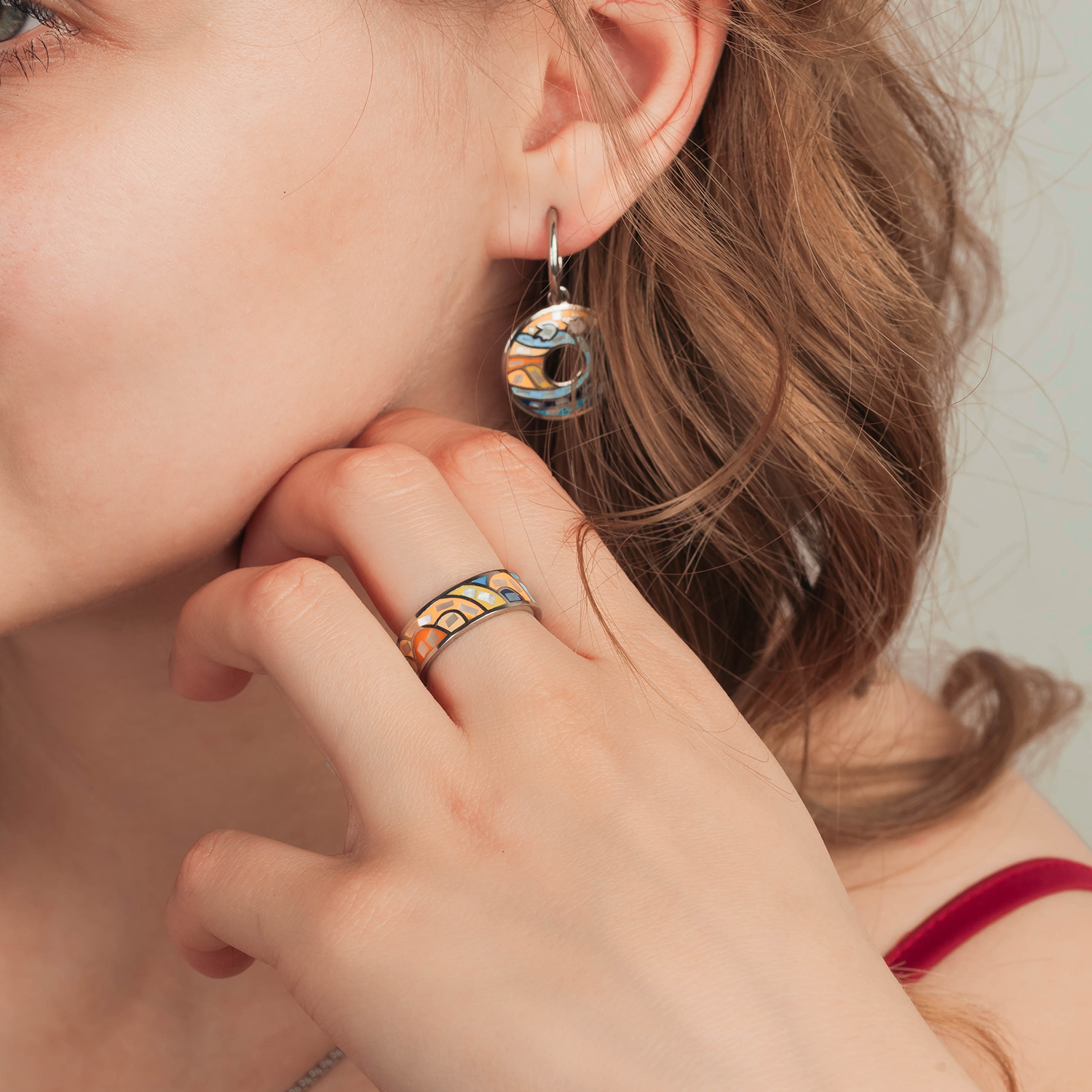 Фото Серьги Fiore Luna Classic AE03787-4 S