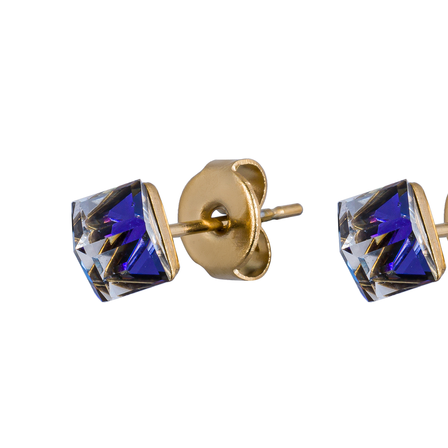 Фото Пусеты Crystal Blue Fiore Luna Classic SWE0127/2 B G