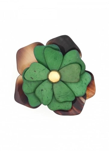 Фото Брошь Les Essentiels Flora Nature Bijoux 10-23903