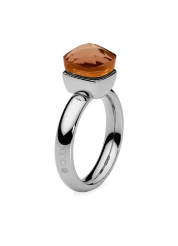 Фото Кольцо Firenze smoked topaz 18.5 мм Qudo 610755 BR/S