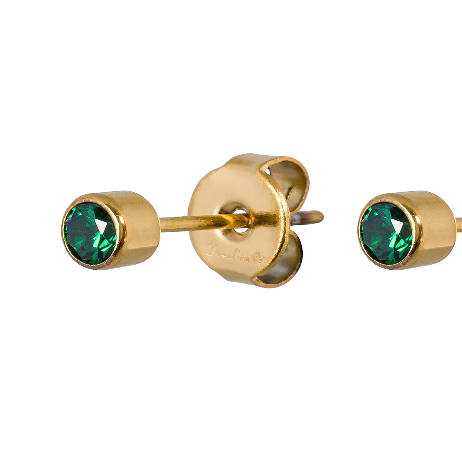 Фото Пусеты Cubic zirconia Green Fiore Luna Classic SWE0128 G G