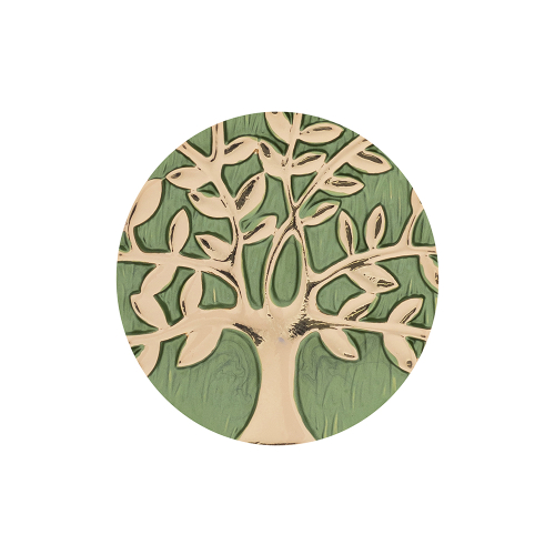 Брошь Дерево с листьями