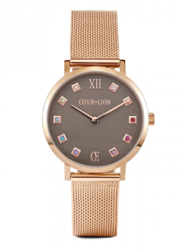 Часы Rosegold-Brown Coeur de Lion 7611/70-1636