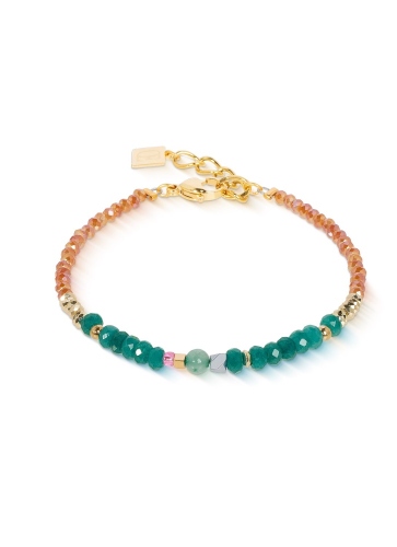 Фото Браслет Amulet Modern Future gold multicolour Boho Coeur de Lion 2036/30-1583