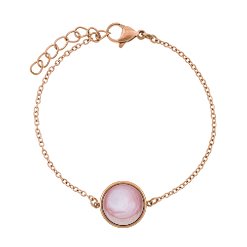 Браслет Сфера SHELL ROSE Fiore Luna *CB02913-3 R/RG