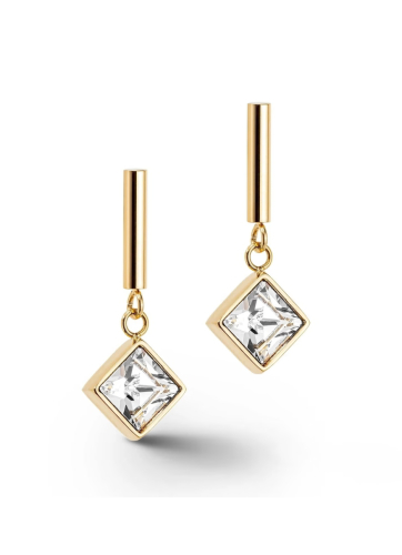 Фото Серьги Crystal-Gold Coeur de Lion 6006/21-1816