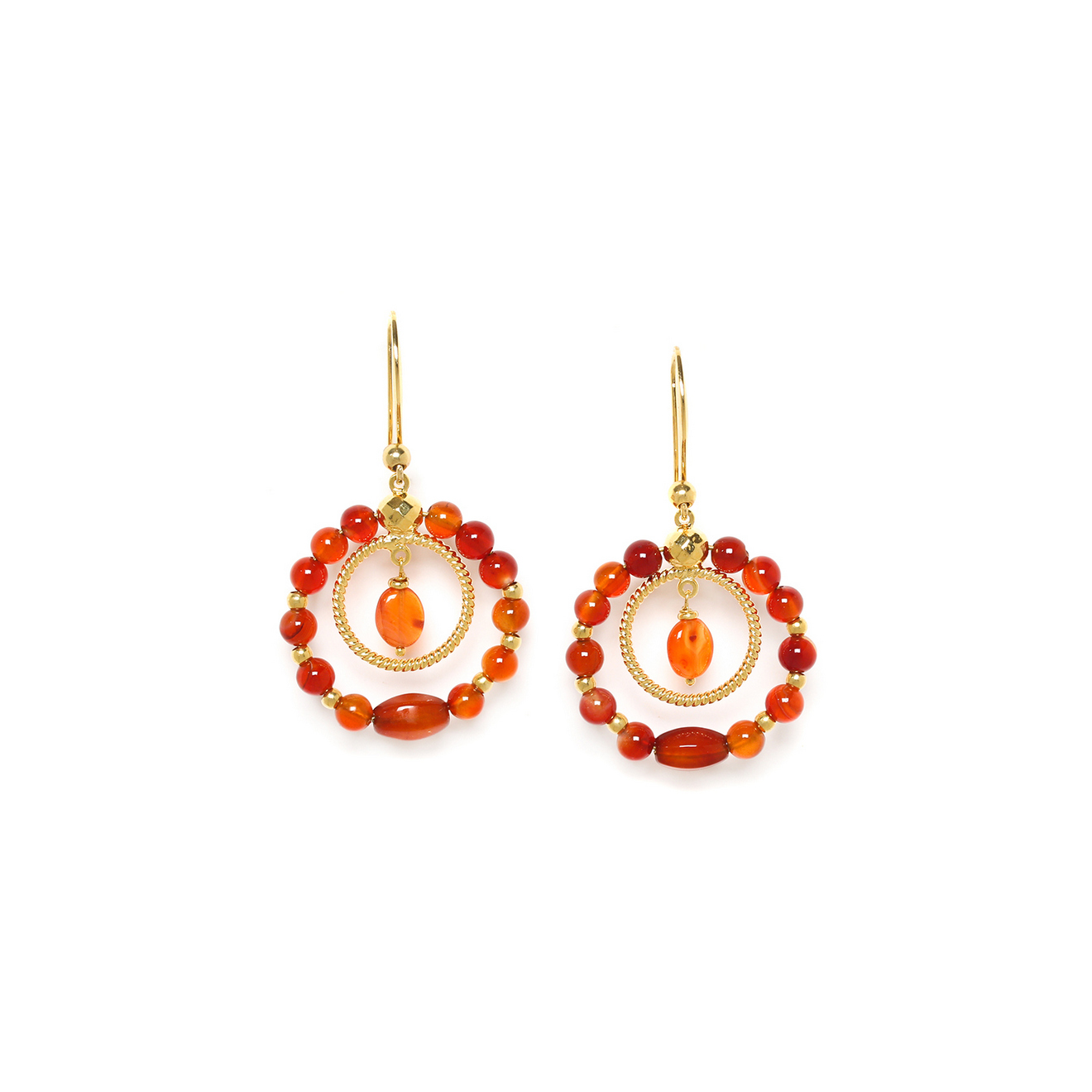 Фото Серьги Agate Nature Bijoux 12-78364