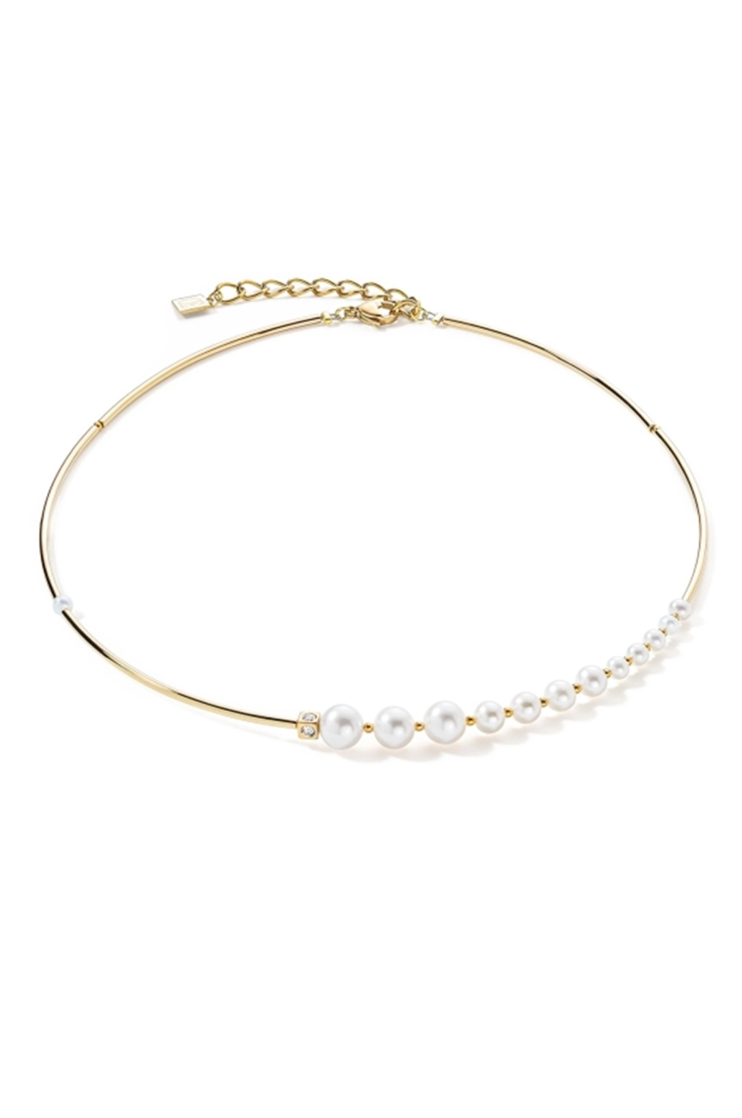 Фото Колье Asymmetry White-Gold Coeur de Lion 1102/10-1416