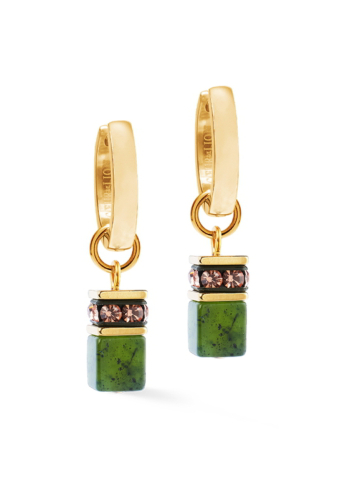 Фото Серьги Green-Gold Coeur de Lion 4524/21-0516