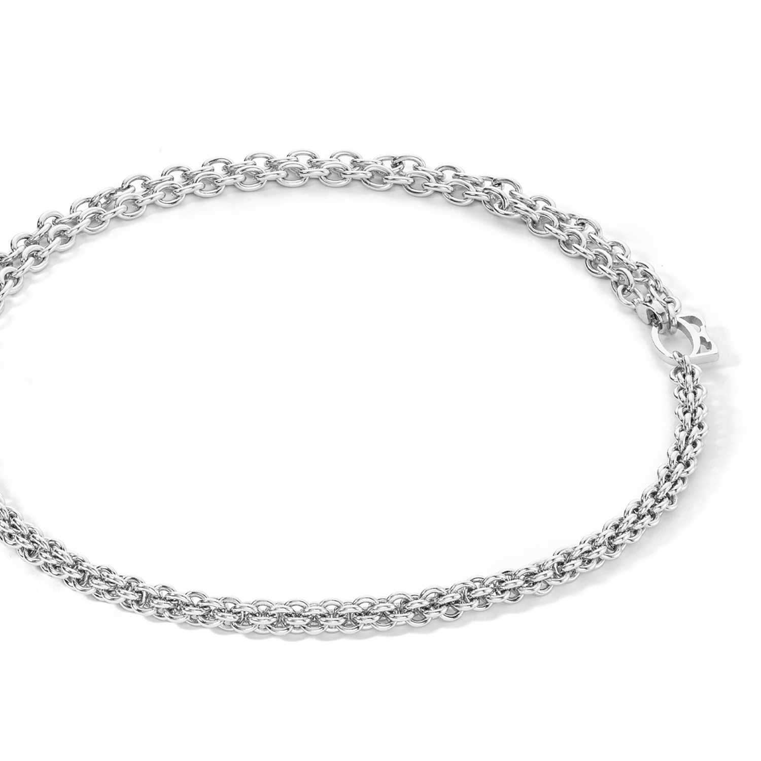 Фото Колье Mesh Chain silver Coeur de Lion 0800/10-1700
