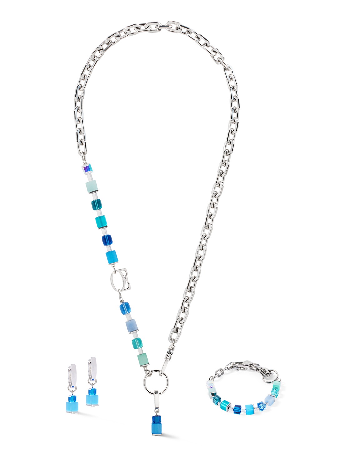 Фото Браслет Blue-Turquoise Coeur de Lion 4712/30-0706
