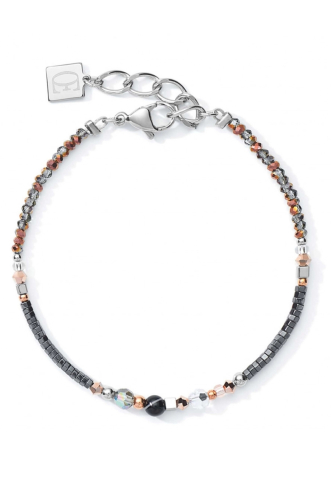 Фото Браслет Grey-Crystal Coeur de Lion 5035/30-1218