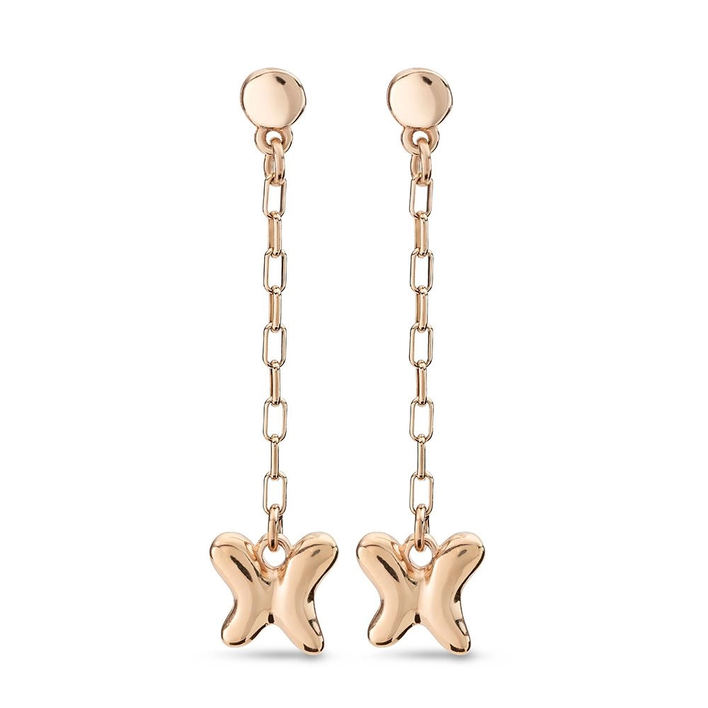 Серьги Wings с золотом UNOde50 PEN0925ORO0000U