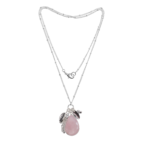 Колье ROSE QUARTZ Fiore Luna *LN5125 R/S