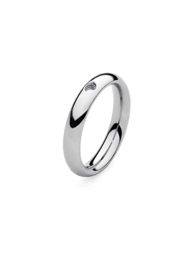 Фото Кольцо - База Basic Small Silver 16.5 мм Qudo 627041 S