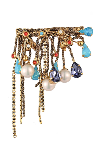 Фото Брошь Claudio Canzian CC00211140 blue