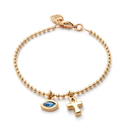 Фото Браслет Ser Unico с золотом UNOde50 PUL2560AZUORO0M