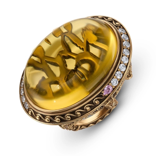 Фото Кольцо VETRO COLORATO Fiore di Firenze AN8200