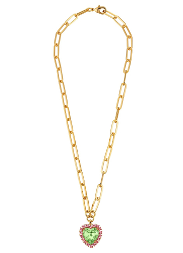 Фото Колье SIMONA SG GREEN / ROSE Dyrberg Kern 420058