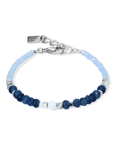 Фото Браслет Amulet Modern Future silver blue Coeur de Lion 2036/30-0717