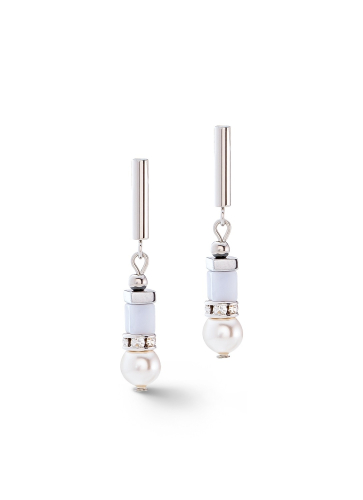 Серьги silver ice blue Coeur de Lion 4354/21-0720