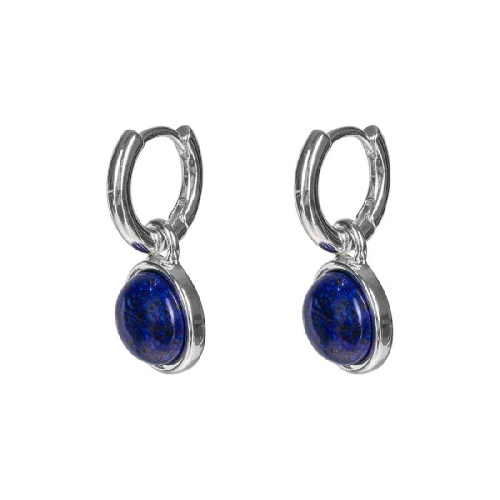 Серьги NATURAL LAPIS Fiore Luna *LE1111 BL/S