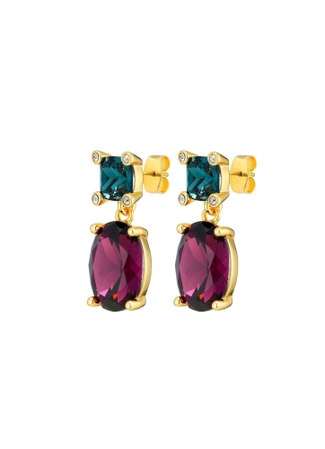 Серьги Dyrberg Kern ANTONIA SG PURPLE 390057 V/G