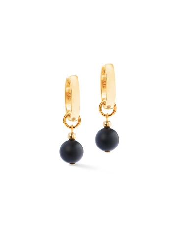 Фото Серьги Black-Gold Coeur de Lion 4089/21-1316