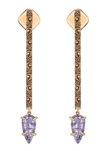 Фото Серьги INNAMORATO Fiore di Firenze OR1603 GHIACCIO ALLA LAVANDA