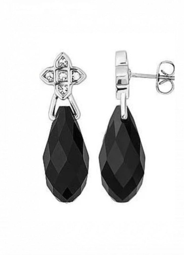 CRY FLORAL серьги INAS SS BLACK 336770