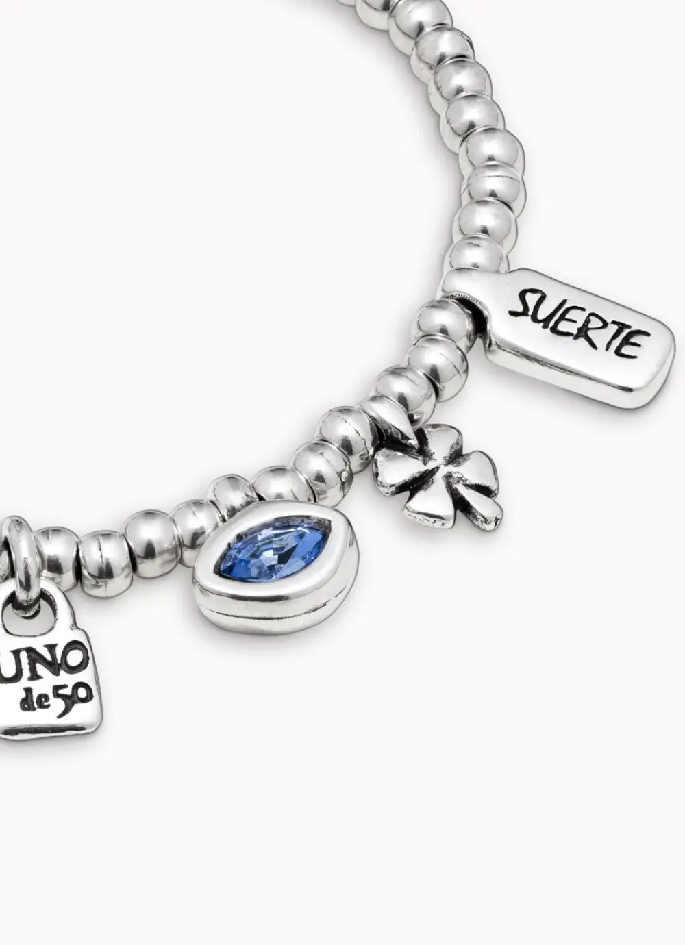 Браслет I'm waiting 4 U Blue с серебром UNOde50 PUL2255AZUMTL0M